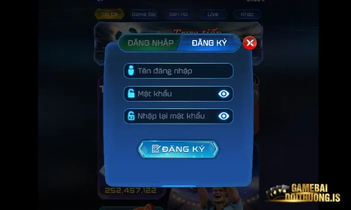 Đăng ký tài khoản game Vip79 đơn giản, bảo đảm an toàn chi tiết