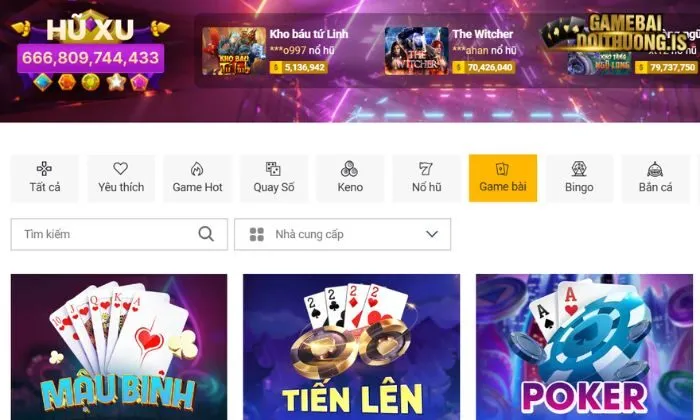 Trải nghiệm game bài Poker